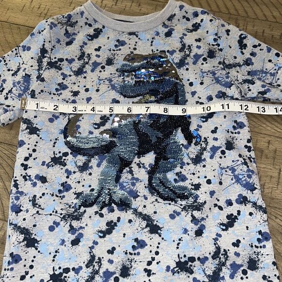 Sequins TRex🦖 🦖 Tee Shirt 👕 - Picture 7 of 17